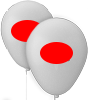 Luftballon PASTELL Ø 30 cm 1/1-farbig (HKS oder Pantone) zweiseitig bedruckt