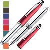Hochwertiger Multifunktions-Kugelschreiber GARCIA TOUCHPEN mit LED-Licht und beidseitiger Lasergravur