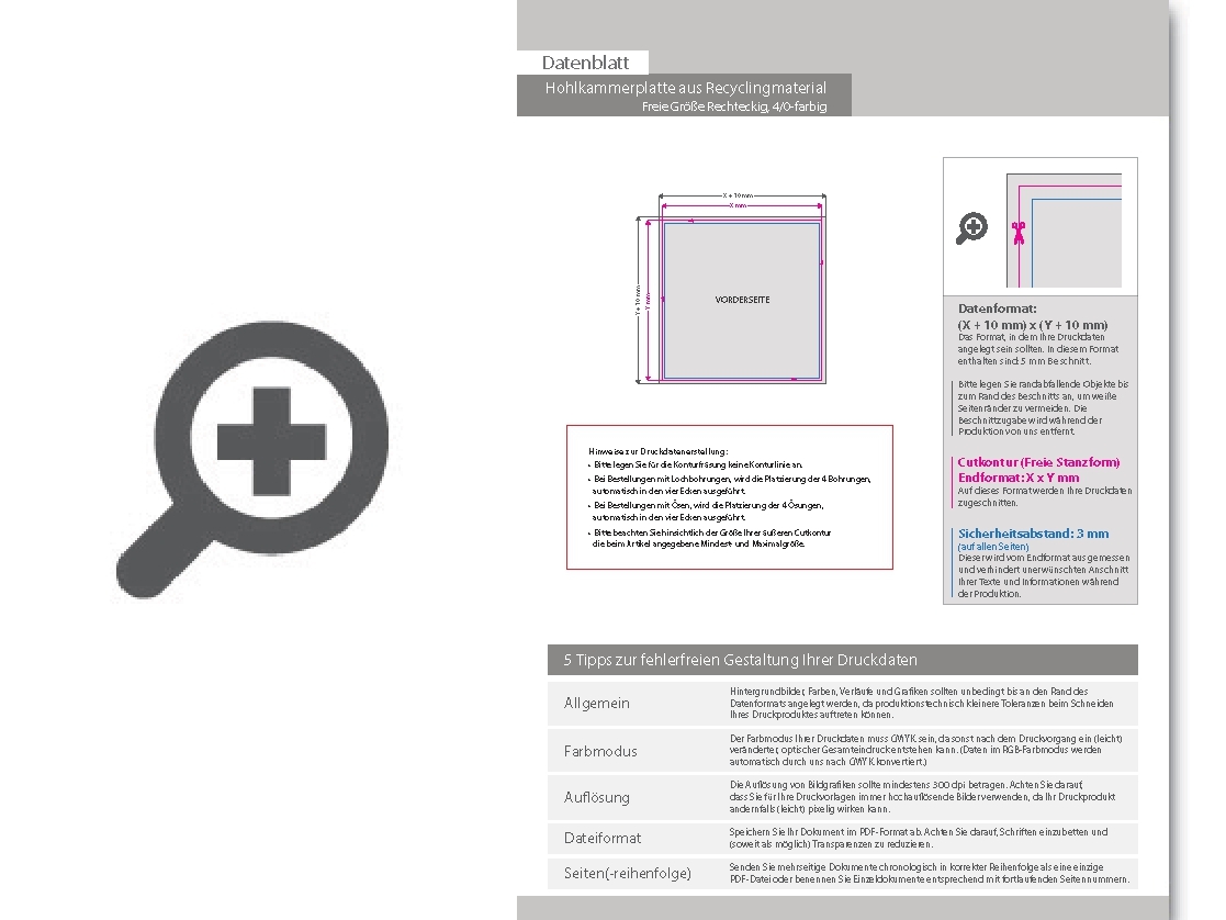 Product Bild hohlkammerplatte_aus_recyclingmaterial_mit_freier_gr____e_(rechteckig)_einseitig_4_0-farbig_bedruckt